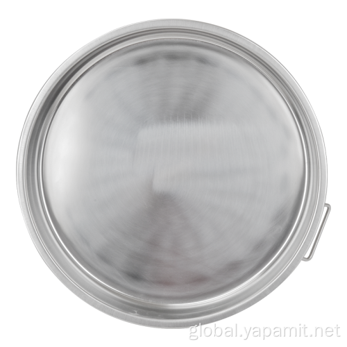 Stainless Steel Serving Tray Round Stainless Steel Food Pan Factory